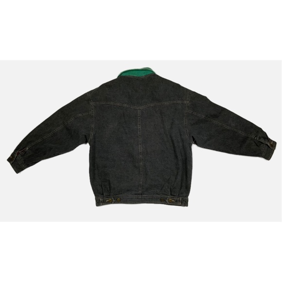 VINTAGE 80’S UNISEX ESPRIT OVERSIZED DEMIN JACKET SIZE MEDIUM - Picture 2 of 8